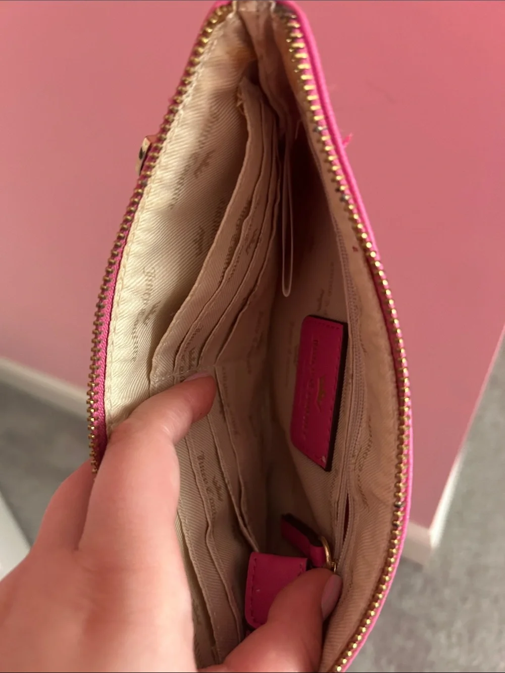 Juicy Couture Pink Wristlet Clutch